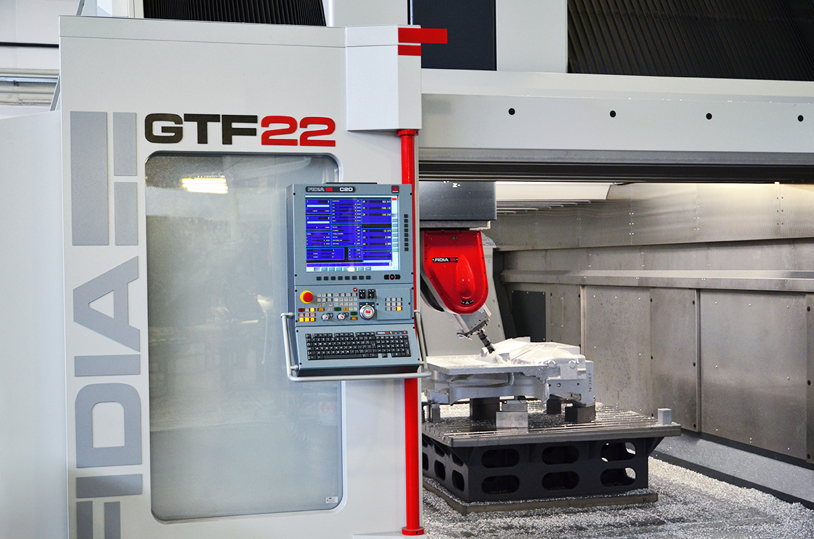 Fidia GTF con controllo numerico C20