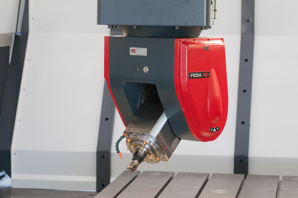 Testa Fidia montata sulla GTF/Q Testa Fidia montata sulla GTF/Q